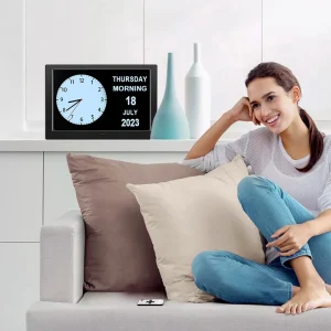 digital day clock