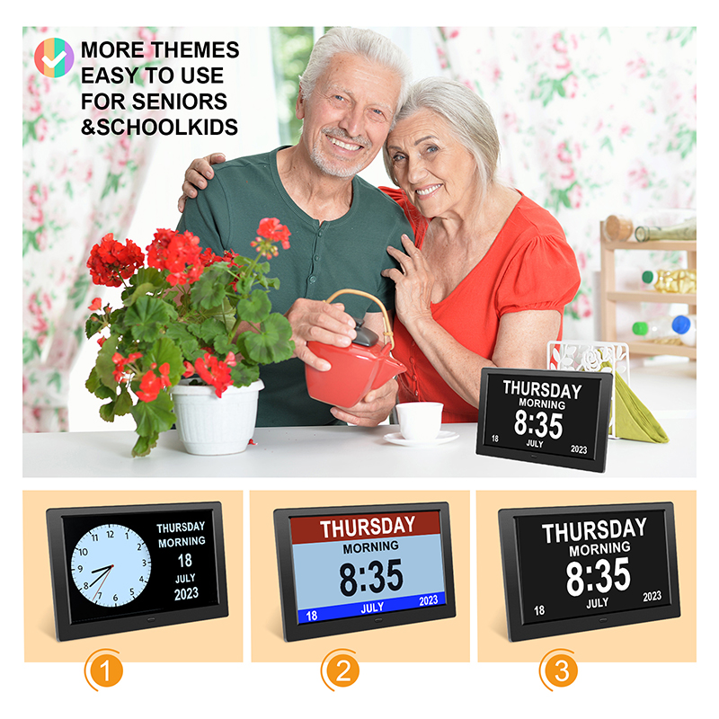Digital Day Clock