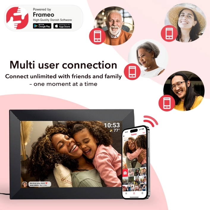 Digital Frame Cloud Storage
