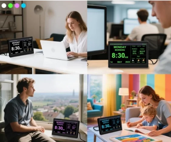 wifi calendar clock2