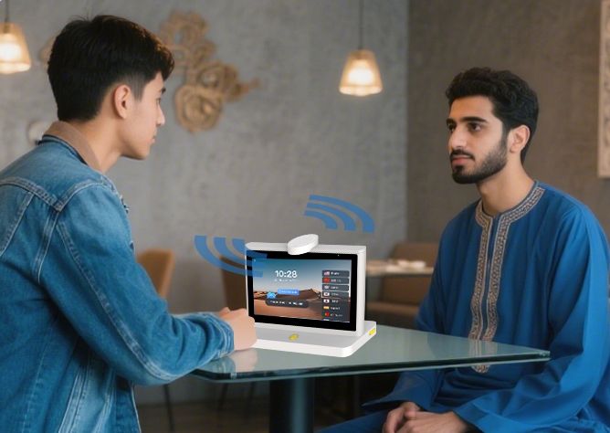 Instant face-to-face translation