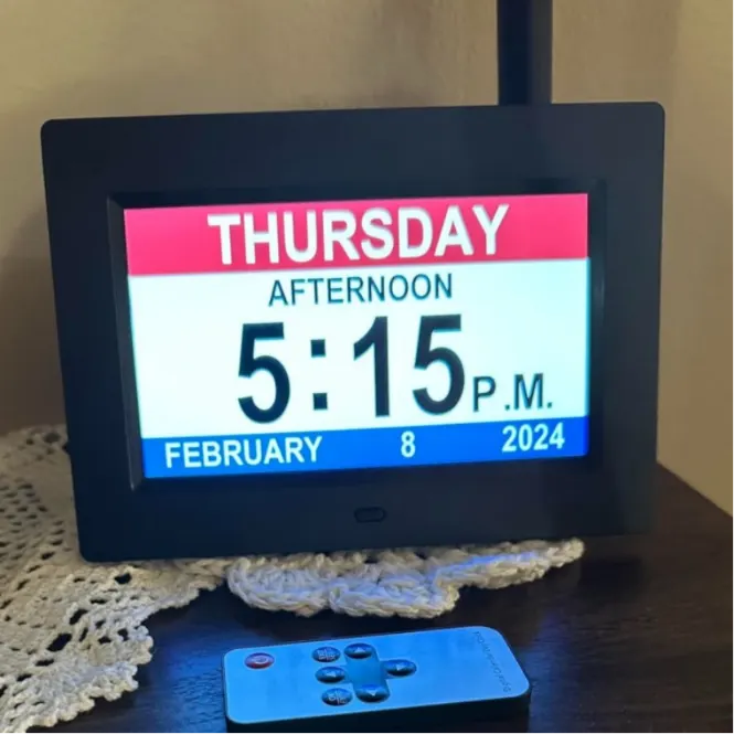 WiFi digital day clock1