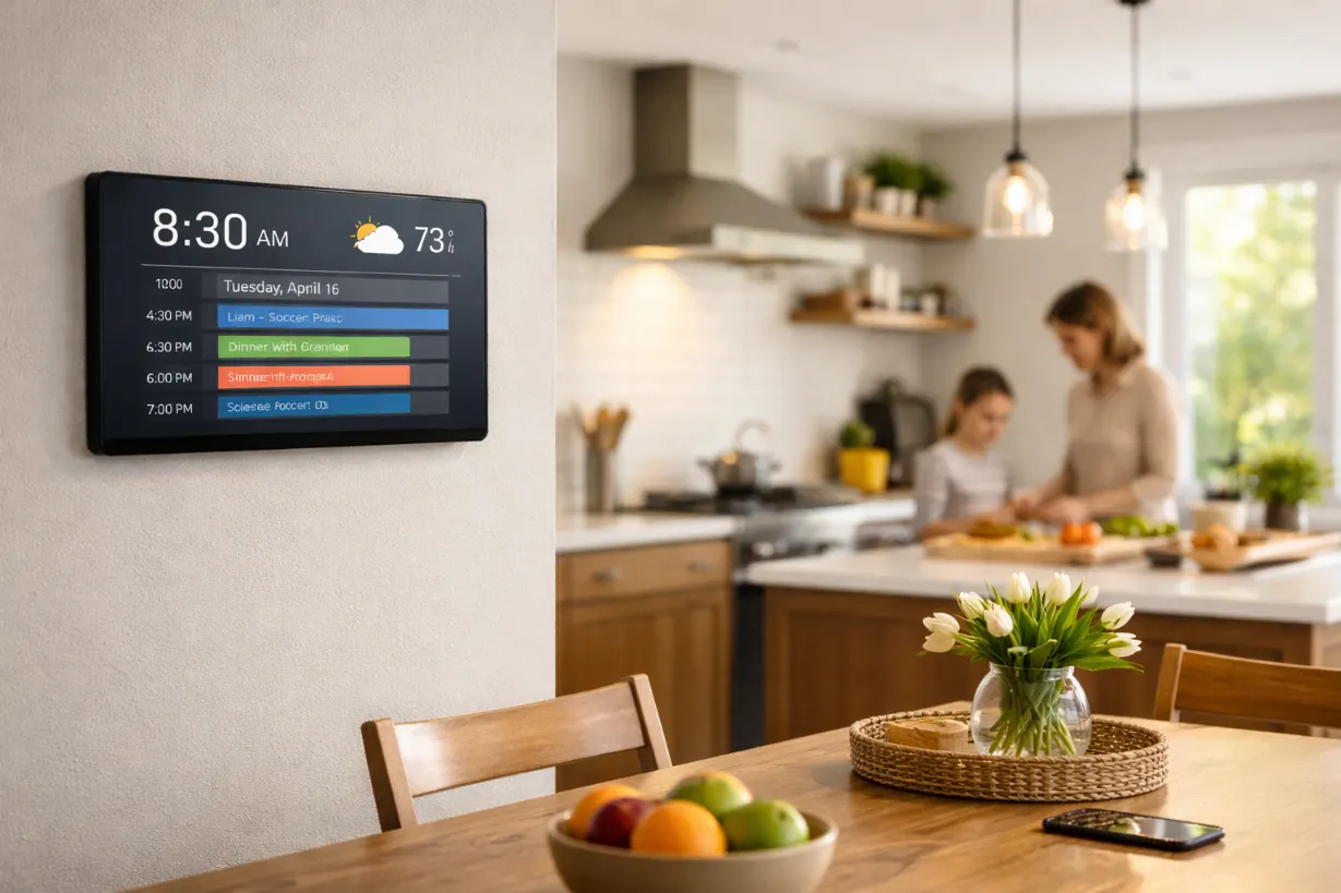 digital family calendar home 2026