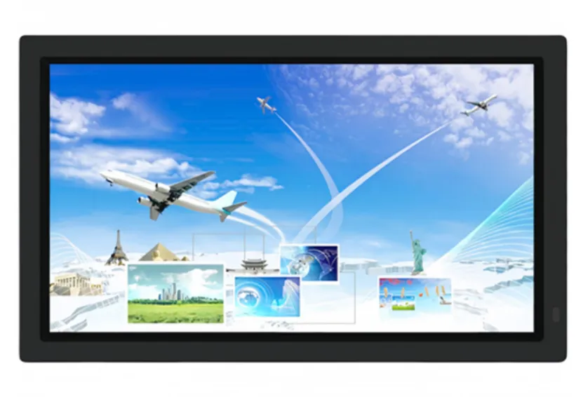 Wall-mounted Android digital signage display screen