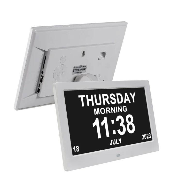 Digital Calendar Day Clocks