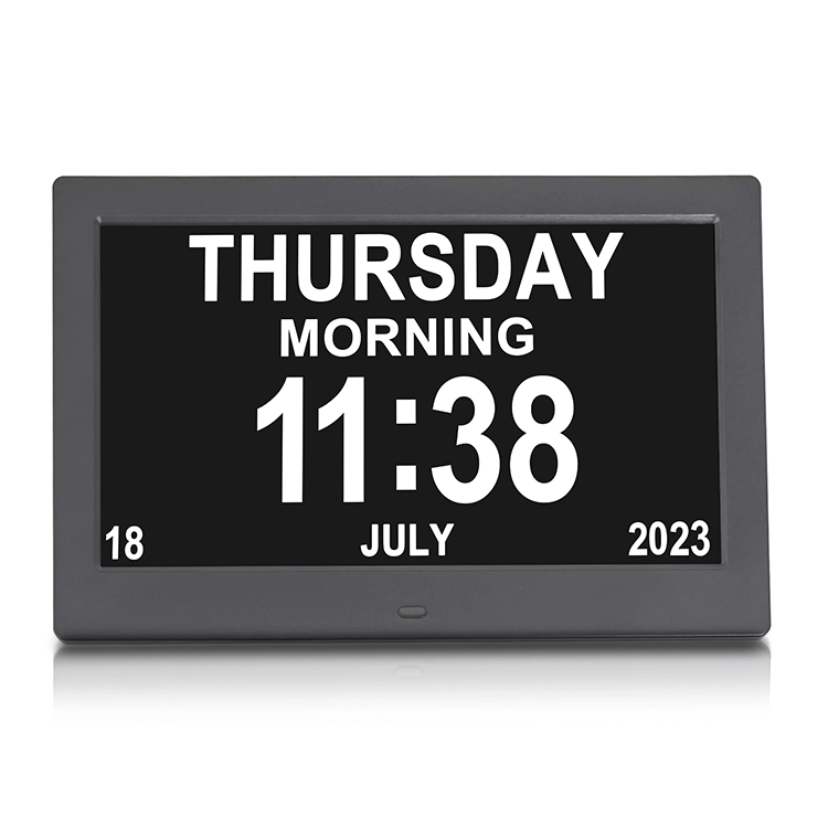 Digital Calendar Alarm Clock – The Perfect Clock for Seniors, Dementia, and Vision Impairment