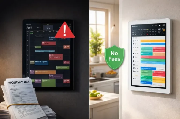 Smart Family Calendar No Subscription Avoid Hidden Monthly Fees